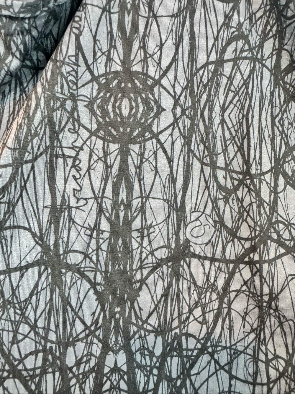 lululemon | Graffiti Pattern Racerback Tank, M - Picture 9 of 9